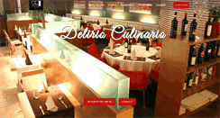 Desktop Screenshot of delirioculinario.lu